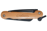 Couteau pliant Camillus Marlin Spike manche en bambou 11,8cm