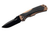 Couteau pliant Herbertz 533512 lame noire et manche ergonomique bi-matière 12cm
