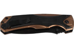 Couteau pliant Herbertz 533512 lame noire et manche ergonomique bi-matière 12cm