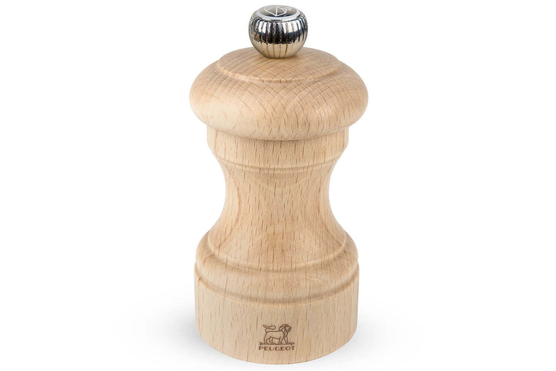 Moulin à sel manuel Peugeot Bistro 10cm en bois naturel