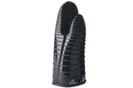 Gant de cuisine Mastrad Orka Flex XXL en silicone noir à rainures