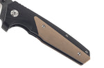 Couteau pliant Herbertz 591012 lame finition bicolore et manche en G10 en deux tons 12cm
