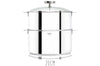 Cuiseur Cristel Biome cuisson saine diamètre 20cm