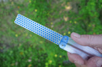 Pierre à aiguiser DMT Diafold Diamond portable double face diamantée 220/325