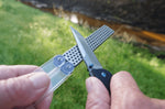 Pierre à aiguiser DMT Diafold Diamond portable double face diamantée 220/325