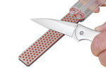 Pierre à aiguiser DMT Diafold Diamond portable double face diamantée 325/600