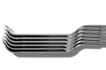 Set de 6 piques à brochettes OXO en acier inoxydable réutilisables