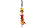 Set de 6 piques à brochettes OXO en acier inoxydable réutilisables