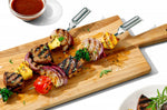 Set de 6 piques à brochettes OXO en acier inoxydable réutilisables