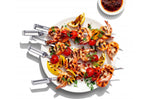 Set de 6 piques à brochettes OXO en acier inoxydable réutilisables