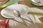 Fourchette spaghetti Alessi Tibidabo tout acier inox design par Kristiina Lassus