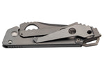 Couteau pliant Herbertz 587610 tout inox finition mat manche 10cm