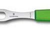 Fourchette diapason à découper manche vert lame inox 15cm Victorinox