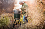 Barbecue Big Green Egg Medium multifonctions en céramique de qualité supérieure