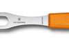 Fourchette à découper manche orange lame inox 15cm Victorinox