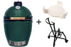 Pack Big Green Egg Large barbecue + convEGGtor + chariot à roulettes