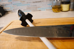 Fusil à aiguiser DMT mèche céramique à grain fin 2200 30cm manche noir