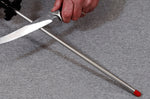 Fusil à aiguiser diamant DMT DS4F mèche ronde 35cm à grain moyen 600