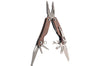 Pince multifonction Herbertz 106700 9 pièces inox revêtement titane manche aspect bois 10,2cm + étui nylon
