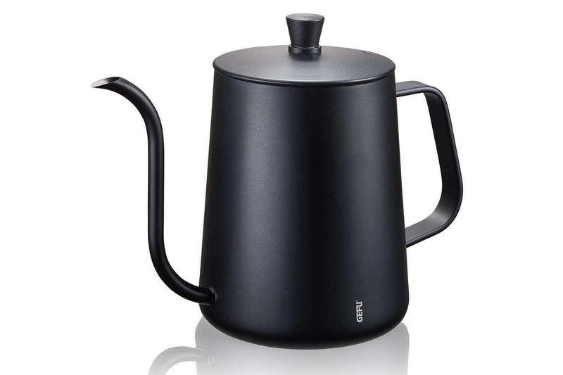 Bouilloire Gefu Cinero 500ml noire à bec col de cygne