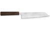 Couteau kiritsuke japonais artisanal Wusaki Unagi AUS10 damas 21cm manche chêne