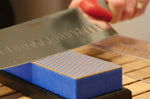 Pierre à aiguiser diamant DMT Diamond Whetstone bleu à grain grossier 325 + boitier