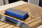 Pierre à aiguiser diamant DMT Diamond Whetstone bleu à grain grossier 325 + boitier