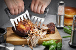 Set de 2 griffes à viande Gefu en acier inoxydable