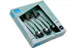 Coffret de 6 cuillères à moka Amefa Austin inox revêtement coloré - Gris graphite