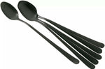 Coffret de 6 cuillères mazagran Amefa Austin inox revêtement coloré - Gris graphite