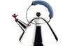 Bouilloire induction Alessi Oisillon en inox 18/10 design par Michael Graves - Bleu ciel