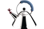 Bouilloire induction Alessi Oisillon en inox 18/10 design par Michael Graves - Bleu ciel