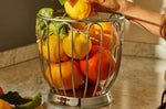Corbeille à fruits Alessi Memories 22cm en acier inoxydable 18/10 design par Alberto Alessi