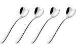 Set de 4 cuillères à café cœur Alessi 10cm acier inox 18/10 design par Miriam Mirri