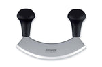 Hachoir berçoir Triangle lame simple inox - 14 cm