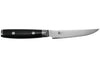 Couteau à steak japonais Yaxell RAN lame lisse 11.3cm damas 69 couches