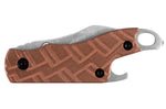 Couteau pliant Kershaw Cinder Copper KS.1025CU manche en cuivre 6,6cm + décapsuleur