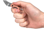 Couteau pliant Kershaw Cinder Copper KS.1025CU manche en cuivre 6,6cm + décapsuleur