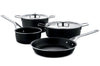 Batterie de cuisine Alessi Pots&Pans 6 pièces design par Jasper Morrison