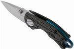 Couteau pliant Kershaw Aftereffect KS.1180 manche en nylon/fibre de verre noir motif angulaire 7,6cm