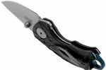 Couteau pliant Kershaw Aftereffect KS.1180 manche en nylon/fibre de verre noir motif angulaire 7,6cm