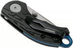 Couteau pliant Kershaw Aftereffect KS.1180 manche en nylon/fibre de verre noir motif angulaire 7,6cm