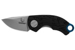 Couteau pliant Kershaw Aftereffect KS.1180 manche en nylon/fibre de verre noir motif angulaire 7,6cm