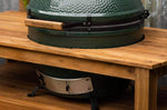 Pack Big Green Egg XLarge barbecue + table eucalyptus + convEGGtor + berceau de table + 4 roulettes