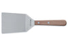 Spatule coudée large Triangle manche en bois de cerisier