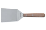 Spatule coudée large Triangle manche en bois de cerisier