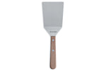 Spatule coudée large Triangle manche en bois de cerisier