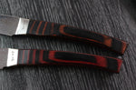 Coffret 4 couteaux à steak japonais Kanetsugu Nami damassées 4 coloris