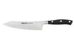 Couteau rocking santoku forgé Riviera Arcos lame alvéolée 18cm