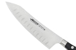Couteau rocking santoku forgé Riviera Arcos lame alvéolée 18cm